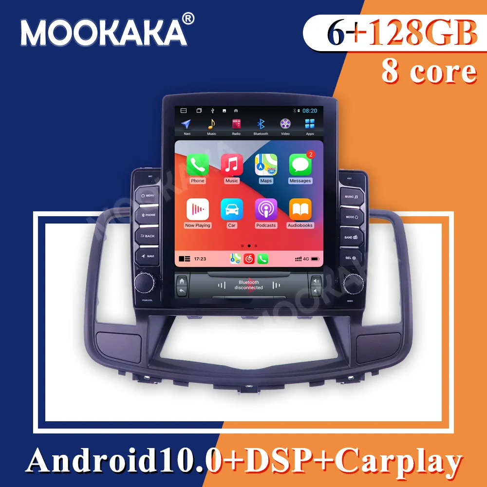 

For Nissan Teana J32 2008-2013 Player Multimedia Head Unit Vedio Touch Screen Android10.0 128g Navigtion Car Audio Radio