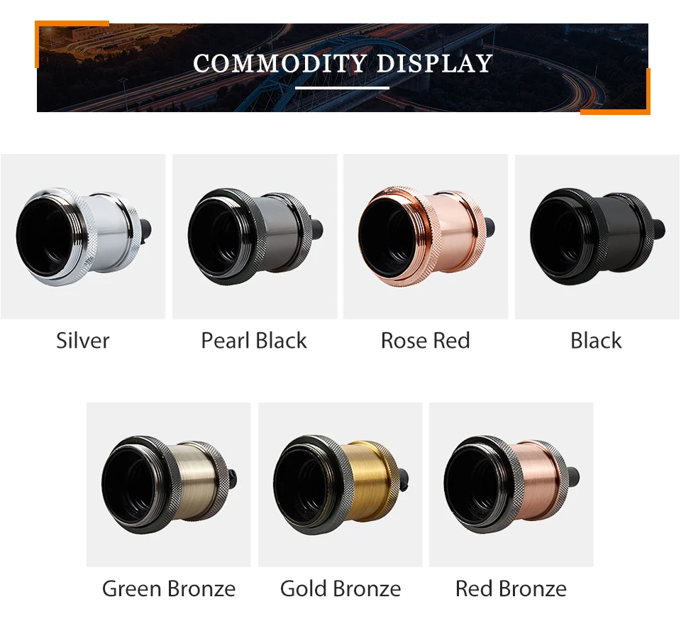 Description Picture 3 of itemKARWEN Vintage Pendant Light Base Retro Industrial Pendant Lamp Holdr Simple Hanging Lights 110V 220V Fixtures E27 for Restaurant