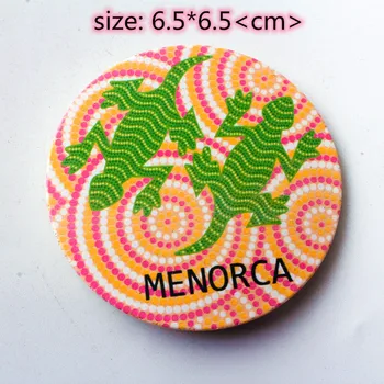 

3D Fridge Magnets for MAMAIA AND MENORCA AND LANZAROFE Travel Souvenir Refrigerator Magnetic Sticker Craft Home Decor