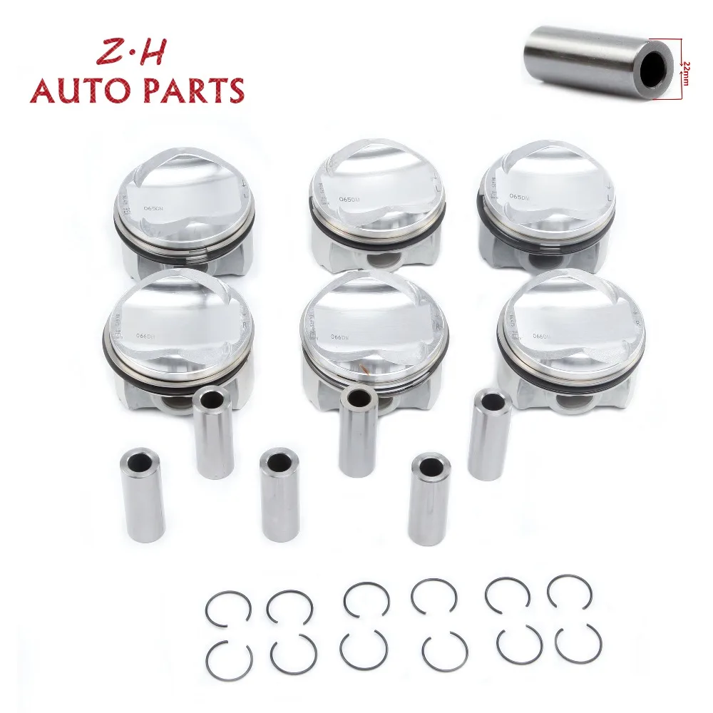 Новый STD 84 51 мм поршень 06E 107 066 DN и набор поршневых колец 06E198151Q для Audi A4 B8 A6 Allroad A8 Q5 Q7