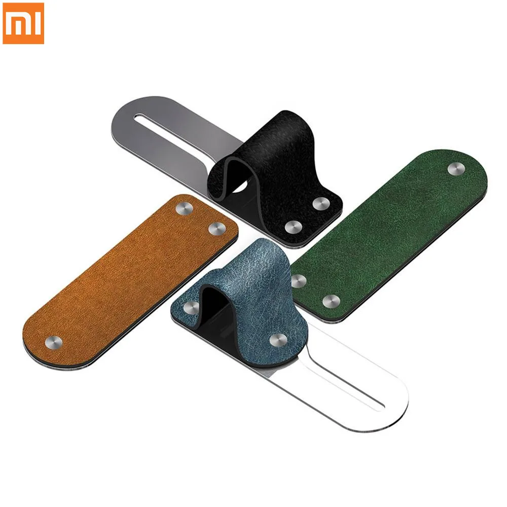 

Xiaomi Freefinger Mobile Phone Ring Bracket Storage Portable Fashion Multi-Function Bracket Leather Surface Phone Ring