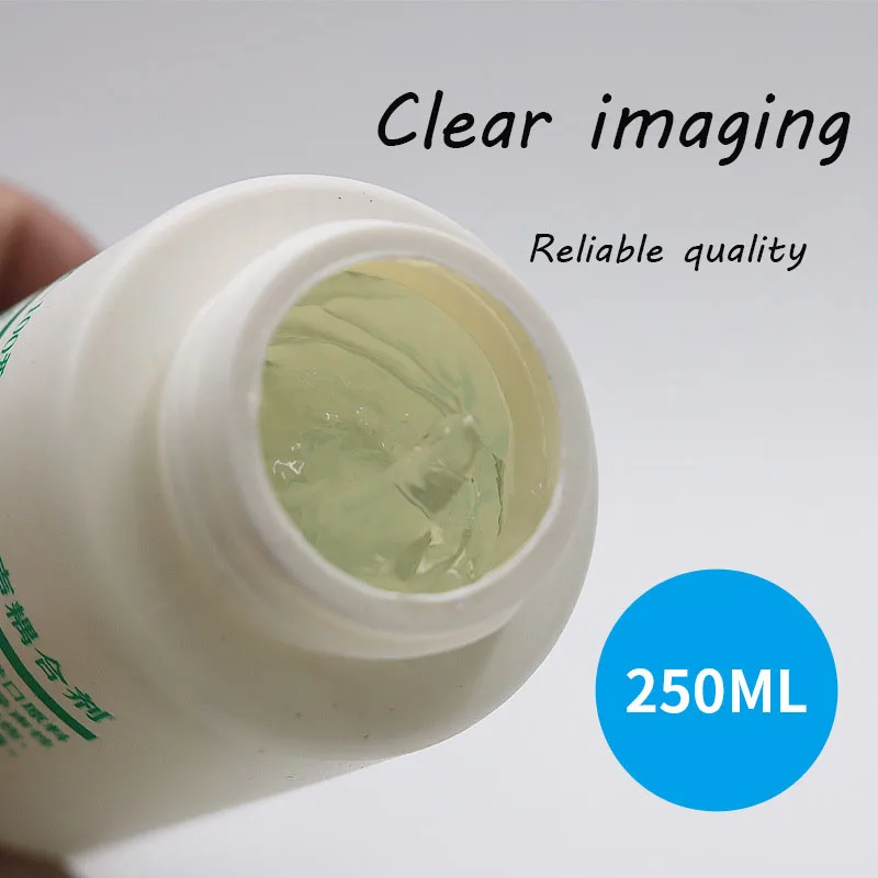 2PCS Ultrasonic Transmission Couplant Gel Conductive Jelly for Beauty Salon Apparatus Laser Hair Removal Beauty Machine Special skin care device