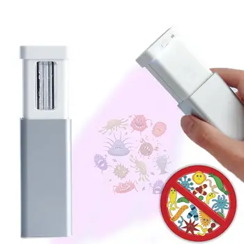

Portable Ultraviolet Germicidal Light LED Portable Handheld Non-toxic Disinfection Light For Mask Tableware Keyboard
