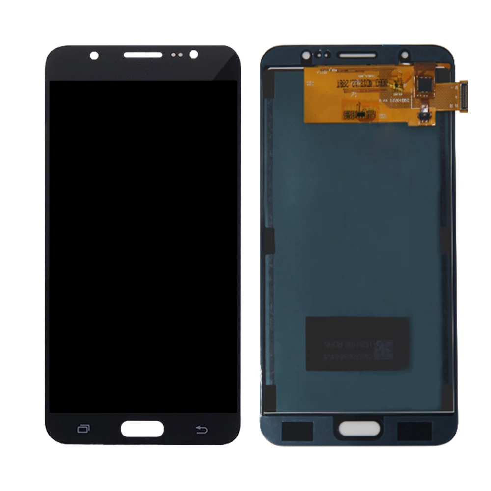 Яркость Регулируемая для Samsung Galaxy J7 j710 J710F J710FN J710M ЖК-дисплей кодирующий преобразователь сенсорного экрана в сборе части панели