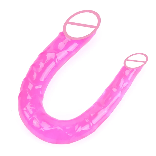 640px x 640px - U Shape Double Dildo Flexible Soft Jelly Vagina Lesbian Double Ended Dong  Penis Artificial Penis Sex Toys - Dildos - AliExpress