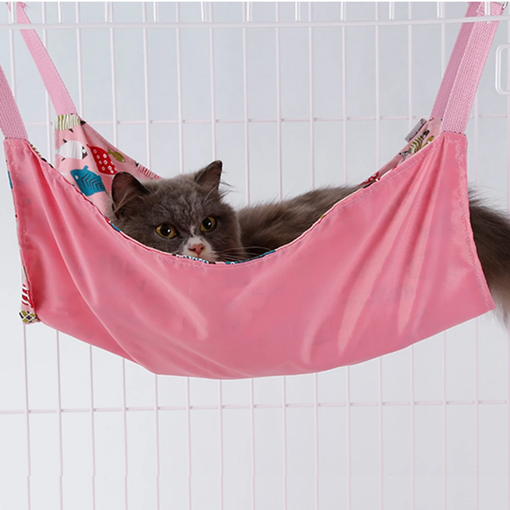 Doglemi для домашнего питомца кота кровать Cat Гамак для домика ПЭТ подвесная кровать для кошки Реверсивный 2 кристалла по бокам кошки кровать для домашних животных
