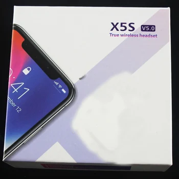 

X5S 5.0 TWS Wireless Earbuds Bluetooth Binaural Call Stereo In-Ear Earphone With Microphone Magnetic Charging Case
