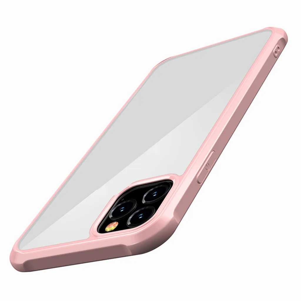 Dirt-resistant Slim Cover For IPhone 11 Pro  TPU Transparent Back Cover For IPhone 11 Pro hard edge fashion design appearance
