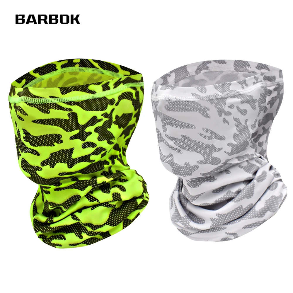 

WOSAWE Summer Ice Silk Bandana Hiking Scarf Sports Tube Neck Gaiter Cover Sunscreen Hiking Cycling Riding Men Women Magic Scarf
