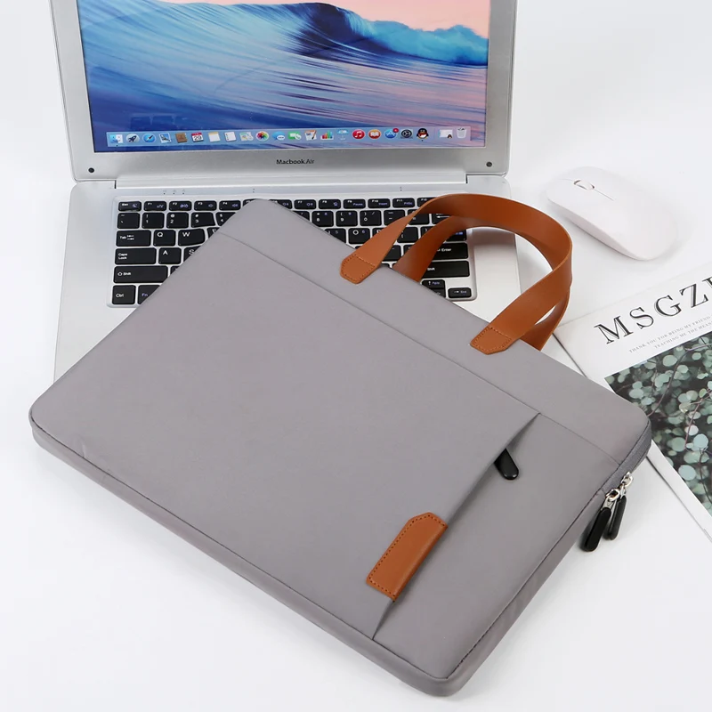 laptop cover case Fashion Laptop Bag Waterproof Notebook Sleeve Cover For Macbook Air 11 m1 Pro 13 Case HP Samsung Xiaomi Dell Handbag Briefcase best laptop sleeve Laptop Bags & Cases