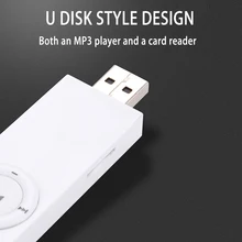 Mp3 player USB In-line Portable Strip Sport Lossless Sound Music Media MP3 Player Support Micro TF Card