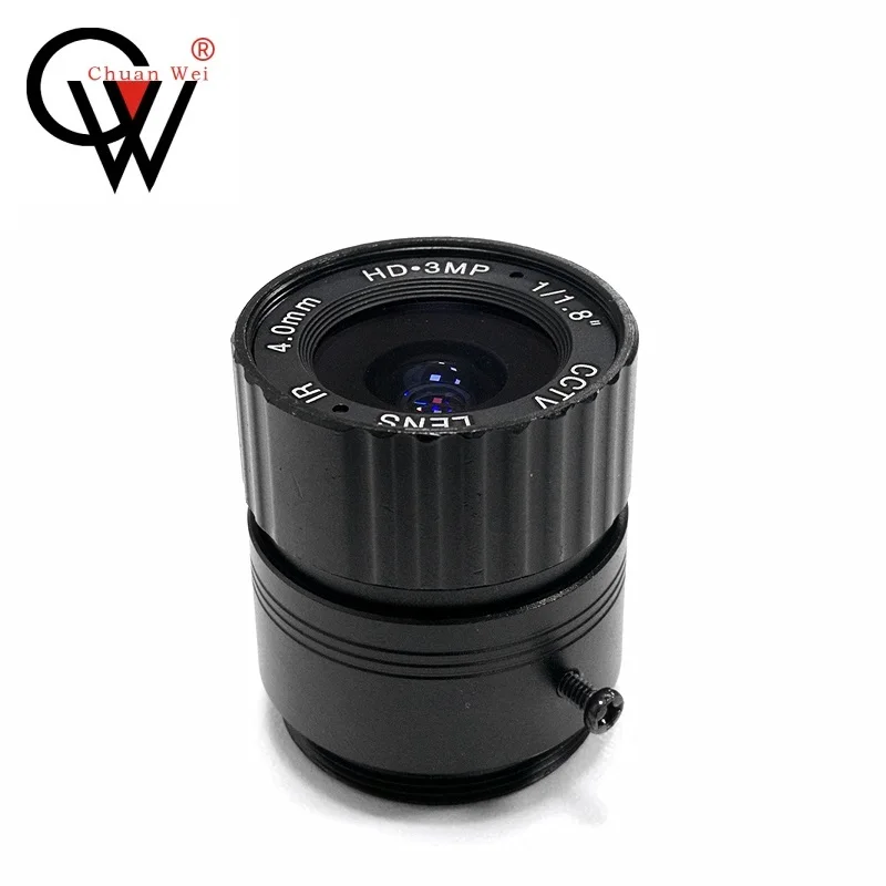 

1/1.8 Chase Light Hole F1.2 Star Day and Night Full Color Lens CS Focal Length 4-6-8 Monitoring Equipment Accessories Lens