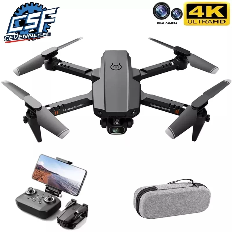 2021 New XT6 Mini Drones With Camera HD 4K Dual 1080P WiFi FPV Drone Height Preservation RC Quadcopter Toys For Boys | Игрушки и хобби