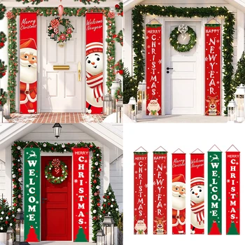 

Merry Christmas Decorations for Home 2020 Soldier Banner Ornaments Christmas Door Decor Happy New Year Gifts 2021 Navidad Noel