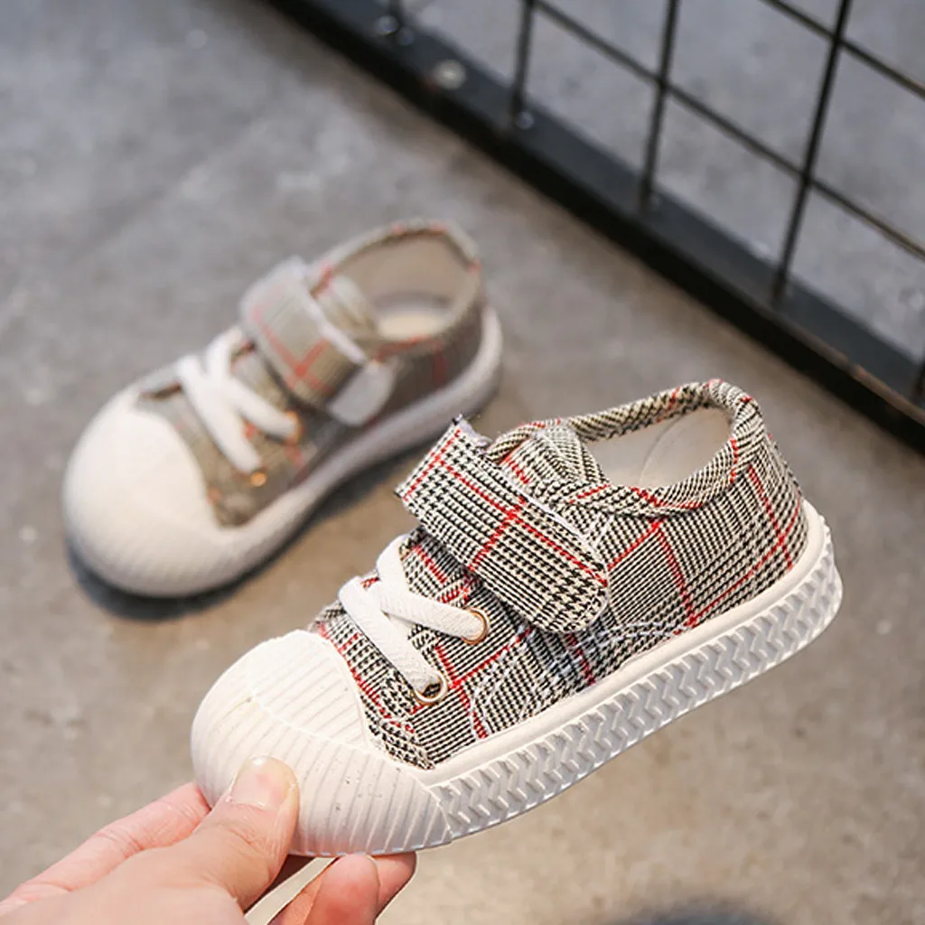 Спортивные ботинки для девушек для малышей; Повседневная обувь для отдыха; дышащая детская парусиновая обувь; кроссовки; sapatos de menino# y2* 1 - Цвет: Серый