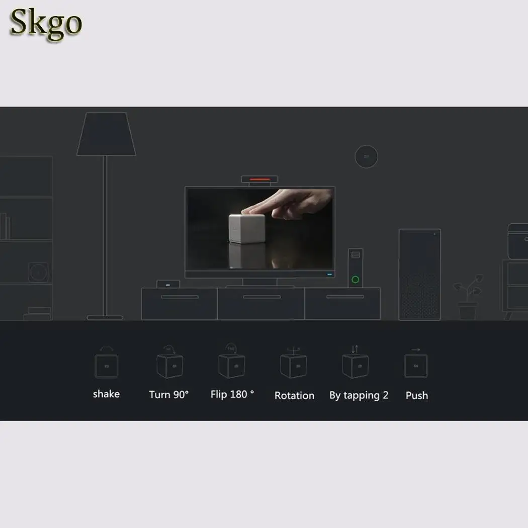Домашнее умное устройство Zigbee версия шлюз куб контроллер