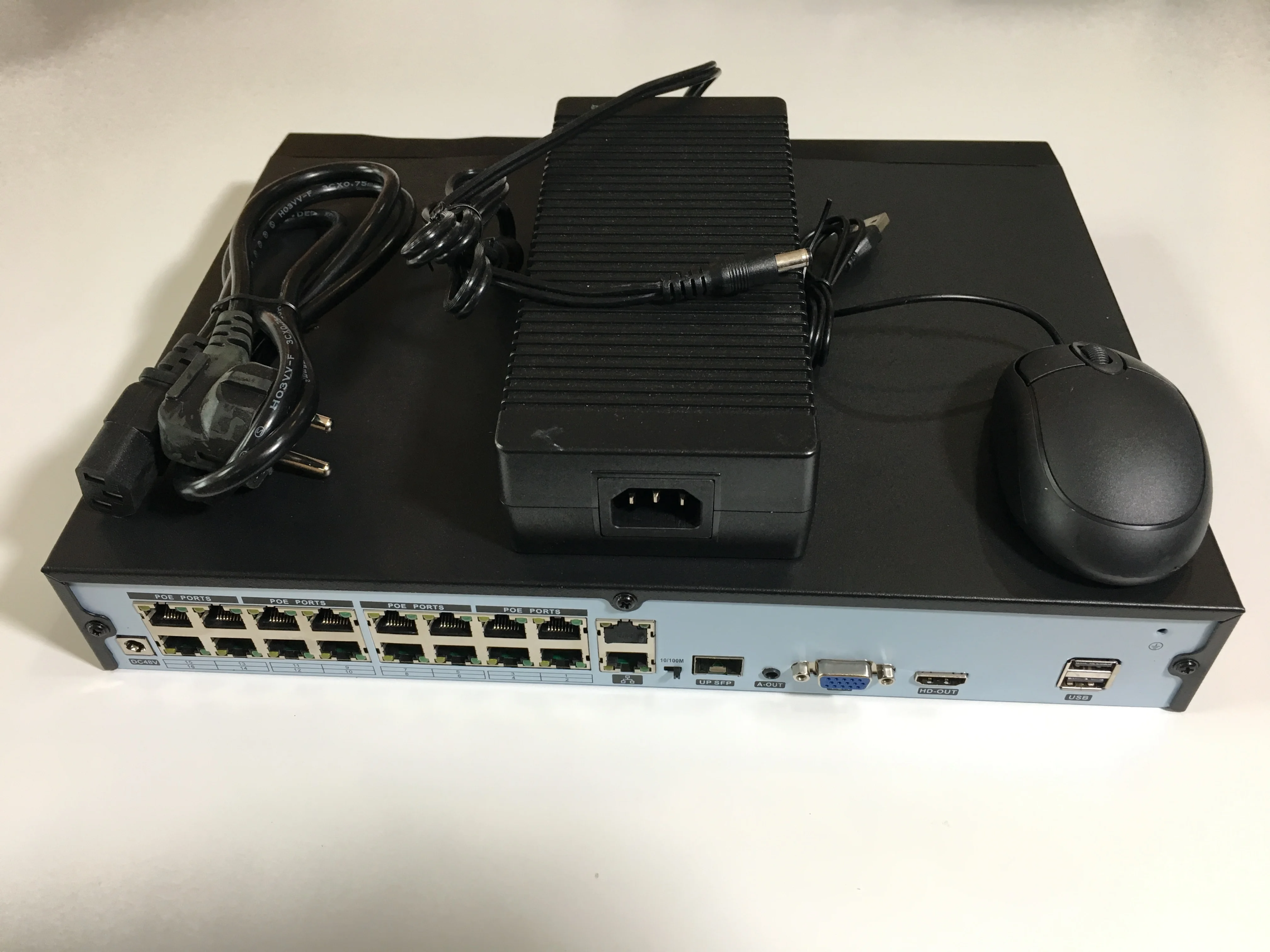Сетевой видеорегистратор H.265 16 каналов 4K 48 В POE для ONVIF IP PTZ камер 8 Мп 5 0 МП системы