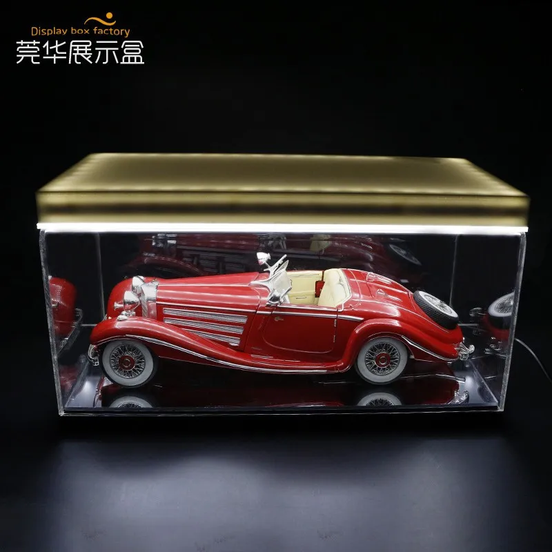 

Dongguan hua shou Do Box No. 1 Model Acrylic Display Transparent Plastic Dustproof Box Shop Any Size