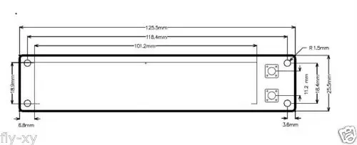 GreenPLJ-8LED-R RF ȣ ļ ī Cymometer ׽ 0.1MHZ - 2.4GHz