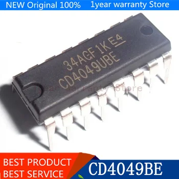 

10pcs CD4049BE CD4049 HEF4049BP DIP-16 Buffers & Line Drivers Hex Inverting new original