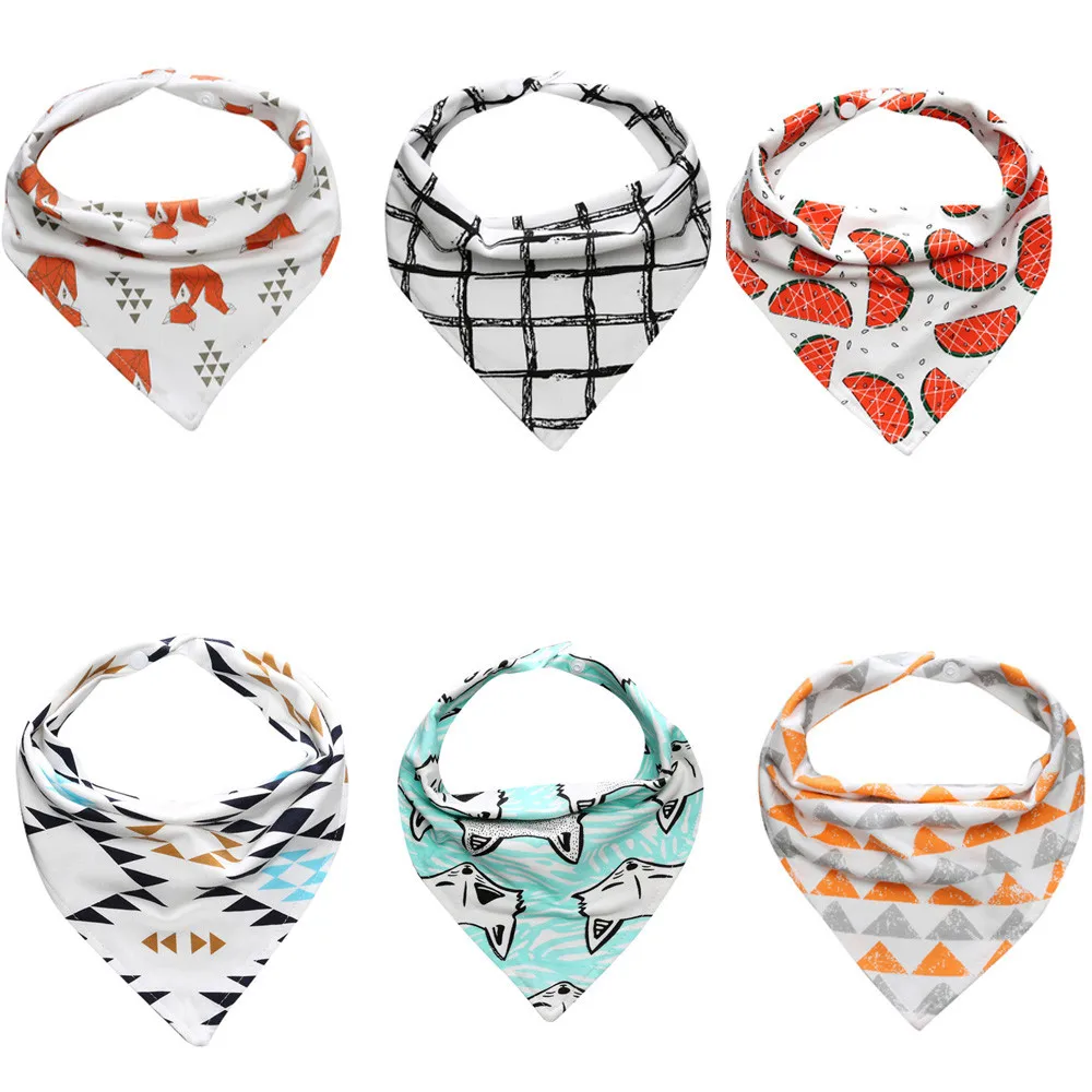 

Baby Kids Newborn Towels Cotton Bandana Bibs Feeding Saliva Towel Dribble Baby Bibs Waterproof Baby Feeding baby slabbetjes