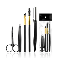 Eyebrow Trimmer Set Foldable Eyebrow Trimming Set  Eyebrow Tweezers for Women Eyebrow Razor Makeup Tools for Eyebrows 1