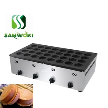 

32 holes LPG gas bean cake maker banana apple pie maker Taiwan wheel cake machine Red Bean Cake machine waffle maker machine