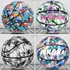New Colorful Flower Shoes Graffiti Wear-resistant Outdoor Basketball Limited Edition Street Trend Cool Adult No.6  7 Feel King 2