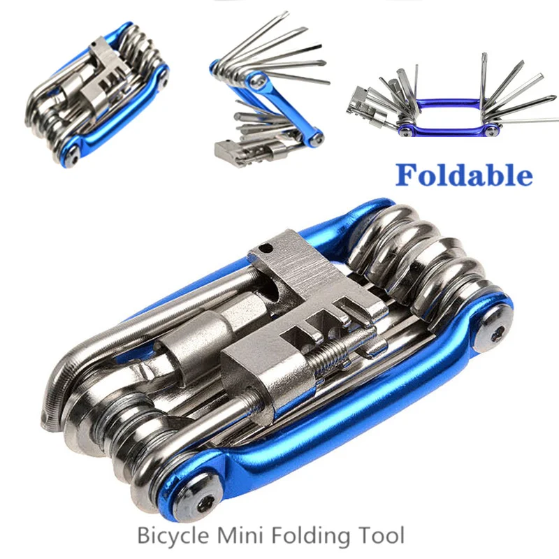 

Bicycle Bike Tools Repairing Set Bike Repair Tool Kit Wrench Screwdriver Chain Carbon steel bicycle Multifunction Tool