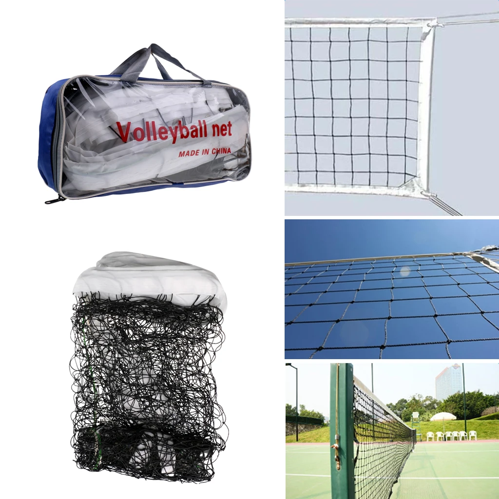 Portable Standard Official Size Volleyball Net Indoor Outdoor Sports Netting