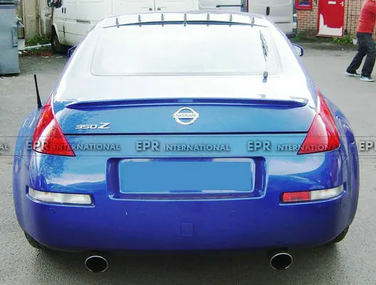 Для Nissan Fairlady 350Z углеродное волокно VTX стиль генератор спойлер на крышу комплект