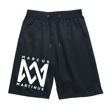 Маркус и мартинус спортивные дышащие спортивные штаны для бега, фитнеса, короткие штаны для студентов, мужчин, женщин, мальчиков, девочек, спортивные короткие штаны