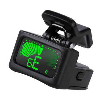 

T11 Electric Tuner For Guitar Bass Violin Ukulele Portable Clip-on Tuner Accurate Tuning By String Vibration