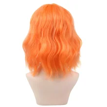 Xnaira короткие волнистые парики Боба для черных женщин афро-американских синтетических фиолетовых париков с челки термостойкие парики для женщин коричневый