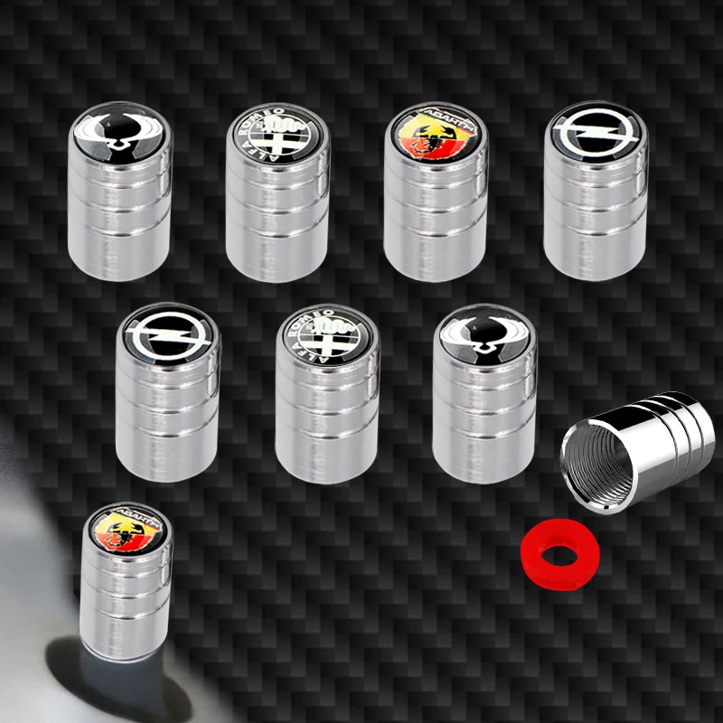 4 шт./лот клапаны для автомобильных колес воздушные колпачки шин чехол Dodge Challenger RAM