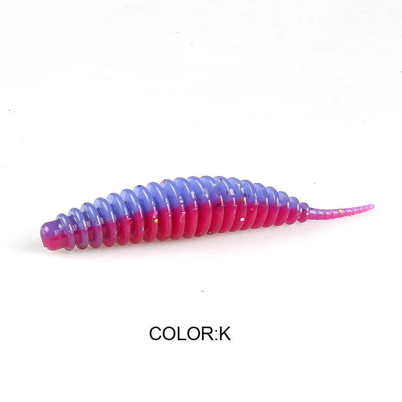 2021 Supercontinent worm bait soft bait Tanta 49mm 65mm fishing lures Pesca carp fishing bass lure Isca artificial PVA