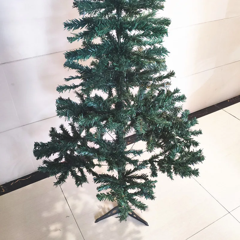 Рождественская елка, искусственные украшения для дома, детский подарок, пластиковая елка, новогоднее праздничное украшение, деликатное 60-180 см