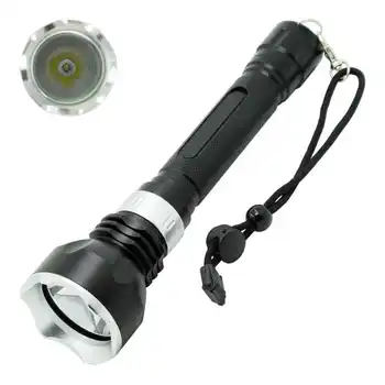 

WasaFire Professional Diving Flashlight Waterproof T6 LED Underwater Dive Torch Light 5 Modes 2000lm Scuba Diving Flashlights