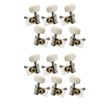 

12pcs Open Gear Acoustic Classical Guitar Tuning Pegs Tuners Machine Heads