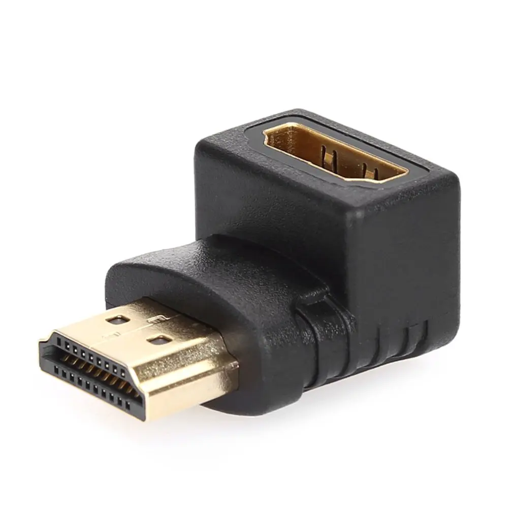 HDMI Male to HDMI Female Cable Adapter 4kx2k Converter 270 Degrees Angle Extender for 1080P HDTV Computer Projector Stock