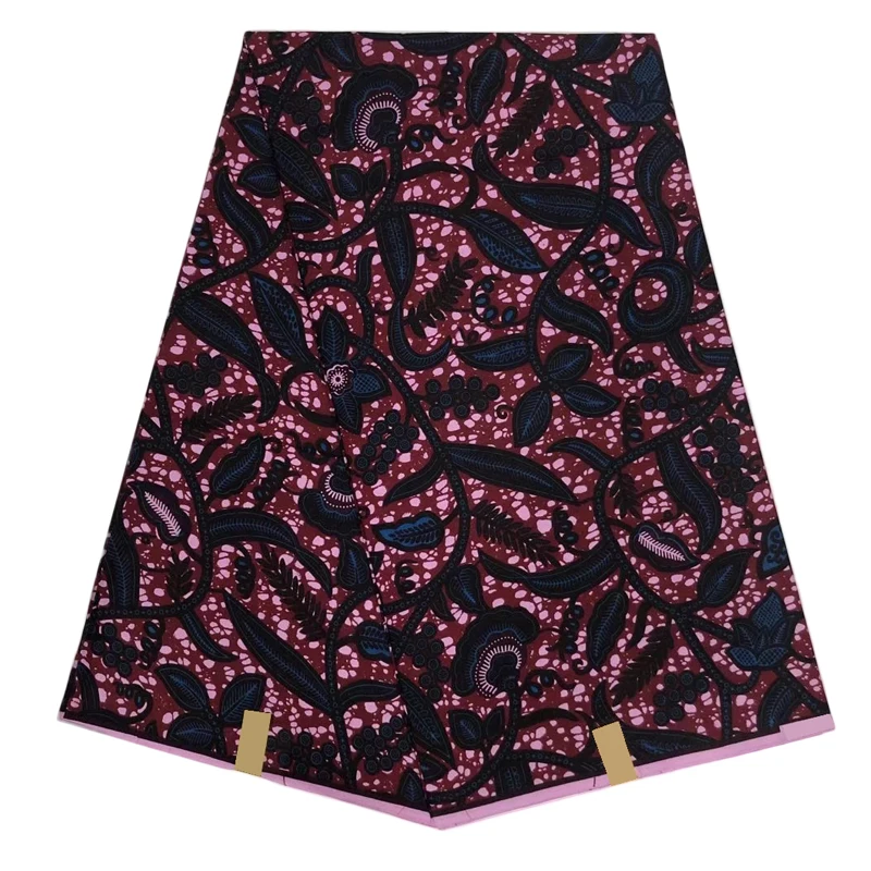 Miss L последнее поступление Гана воск печати ткань Анкара хлопок 6 ярдов/шт HL19S111678