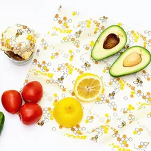 Пчелиный воск обертка Экологичная многоразовая пищевая обертка устойчивая пчелиный воск обертка для хранения пищевых продуктов Органическая обертка Замена для сэндвича