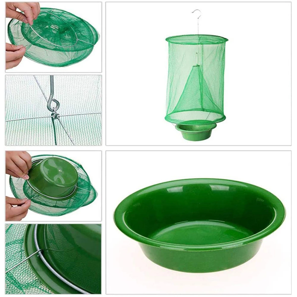 

Fly Catcher 4pcs/6pcs Fly Traps Outdoor Hanging Fly Catchers For Family Farms Restaurants Fly Catcher Dropshipping