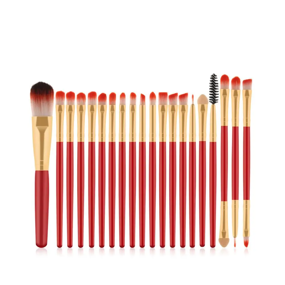 

20Pcs Makeup-brushes-set Women Beauty Foundation Eyebrow Powder Blending Eyeshadow Eyeline Blush Concealer Cosmetic Brush Kit