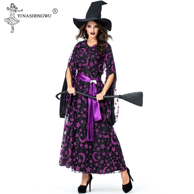 Хэллоуин викторианский костюм платье маскарадные костюмы ScaryVampire ведьма одежда для женщин средневековый маскарадный костюм черное платье+ Марлевое Платье