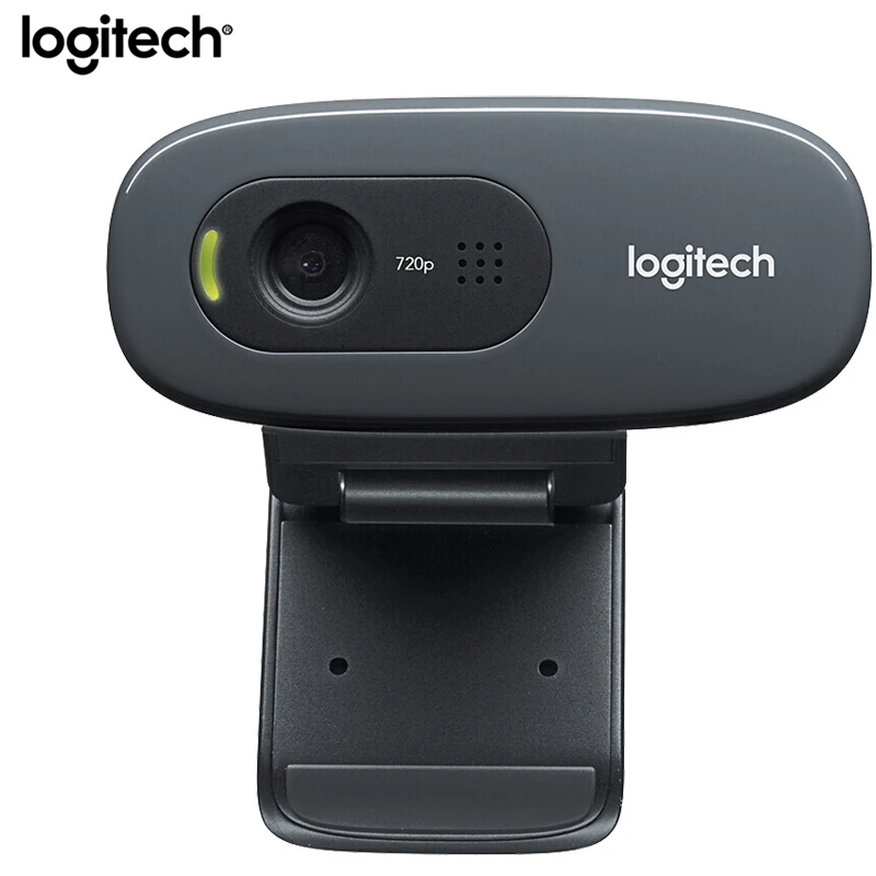 

Logitech C270/C270i HD Webcam Gaming Mini USB Kamera Live Broadcast Web Camera Built-in Microphone Network Video Conference Cam