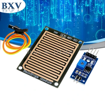 

10PCS/LOT Snow/Raindrops Detection Sensor Module Rain Weather Module Humidity