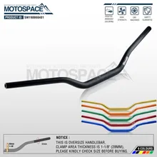 Серый алюминиевый 28 мм 1-1/" Руль для moto rcycle moto MX CR CRF CRM XR YZ YZF WR WRF DR DRX RM rmz EX 85 125 200 250 400 650