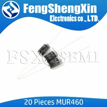 20 штук MUR460 DO-201AD 4A 600V линии типа восстановления диода
