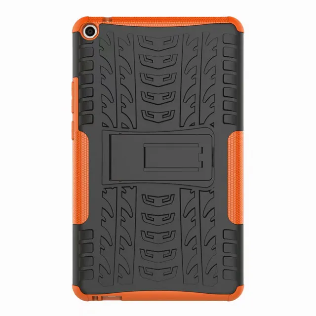 orange Ультратонкий силиконовый чехол-подставка из ТПУ для huawei MediaPad T3 8,0 KOB-L09 KOB-W09 8," планшет Чехол+ пленка для экрана+ ручка - Цвет: orange